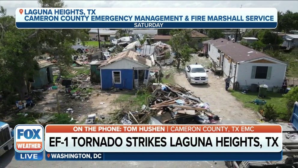 Cameron County Emergency Management Coordinator Tom Hushen said the town of Laguna Heights, Texas is working together to recover from an EF-1 tornado that left homes destroyed this past weekend. Hushen noted that tornadoes are rare for the town and the twister struck a very condensed area. 