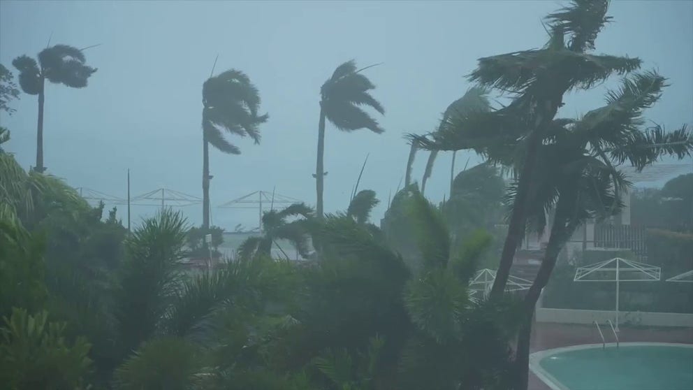 The U.S. island territory of Guam was lashed by Typhoon Mawar on Wednesday, May 24, 2023. Destructive winds and torrential rain was reported across the island. Nearly 98% of Guam was without power and a 108 mph wind gusts was reported at Guam International Airport. (Video from May 2023)