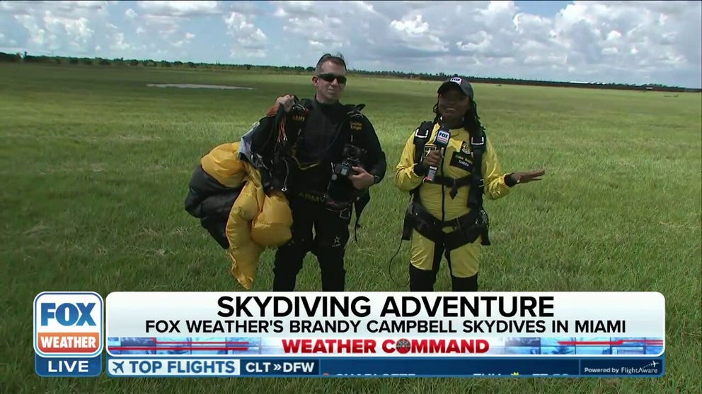 Skydiving adventure | Latest Weather Clips | FOX Weather