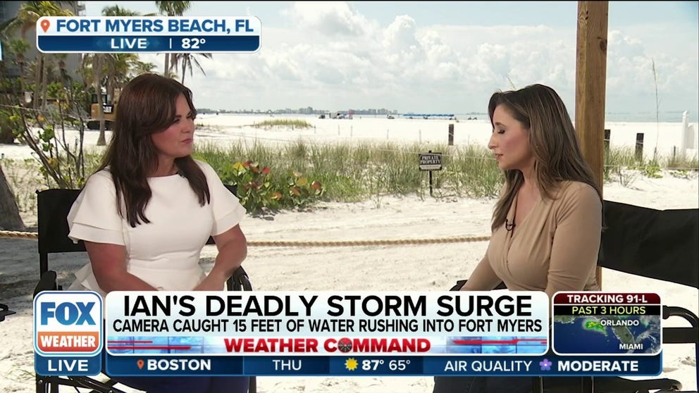 FOX Weather's Amy Freeze sits down with FOX 4 Now to find out what tough lessons the residents and emergency managers learned after Hurricane Ian and the 150 lives lost to it. 