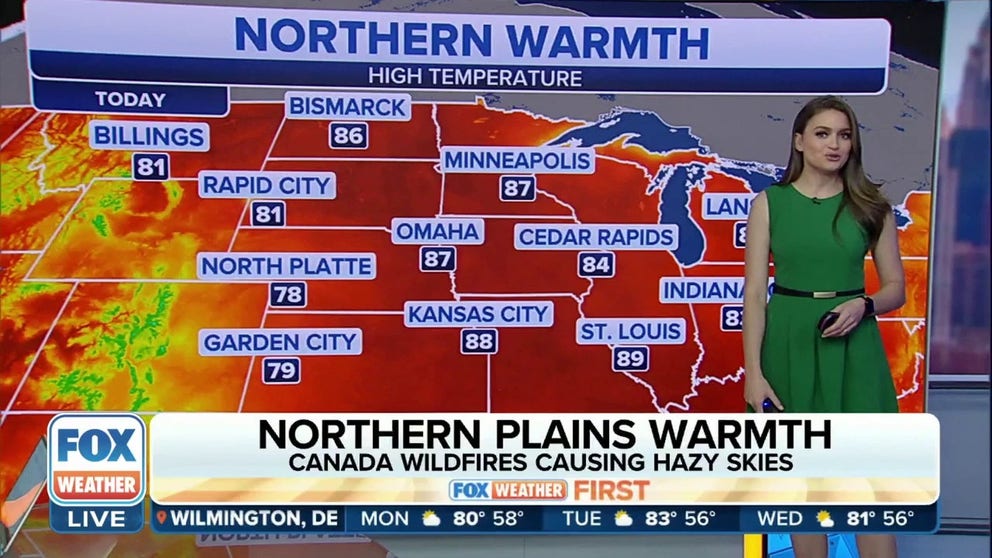 Summerlike warmth shifts to Upper Midwest, northern Plains this week ...