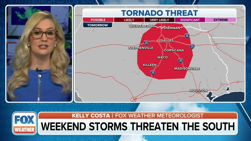 Severe weather very likely across parts of Southern Plains on Saturday ...