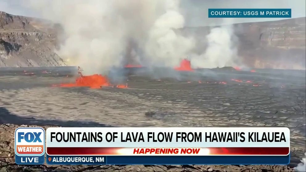 Hawaii's Kilauea volcano has erupted for the second time this year. The eruption has brought tourists and locals to the site to catch a glimpse of the eruption. 