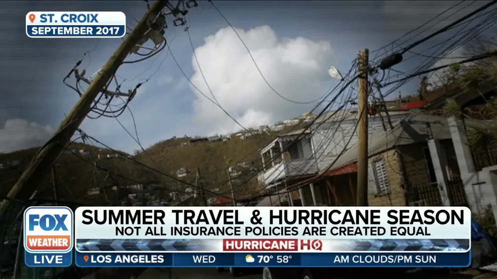 FILE VIDEO: Travel analyst Francesca Page joins FOX Weather on how you should prepare for traveling this summer, especially in hurricane-prone areas. 