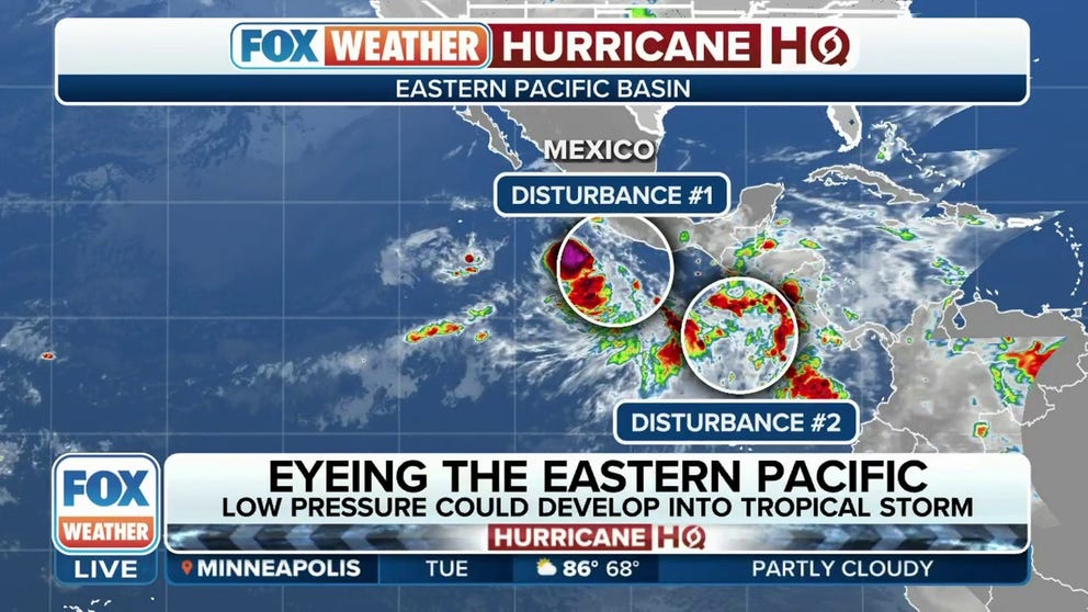 Pair of tropical disturbances brewing in Eastern Pacific | Latest ...