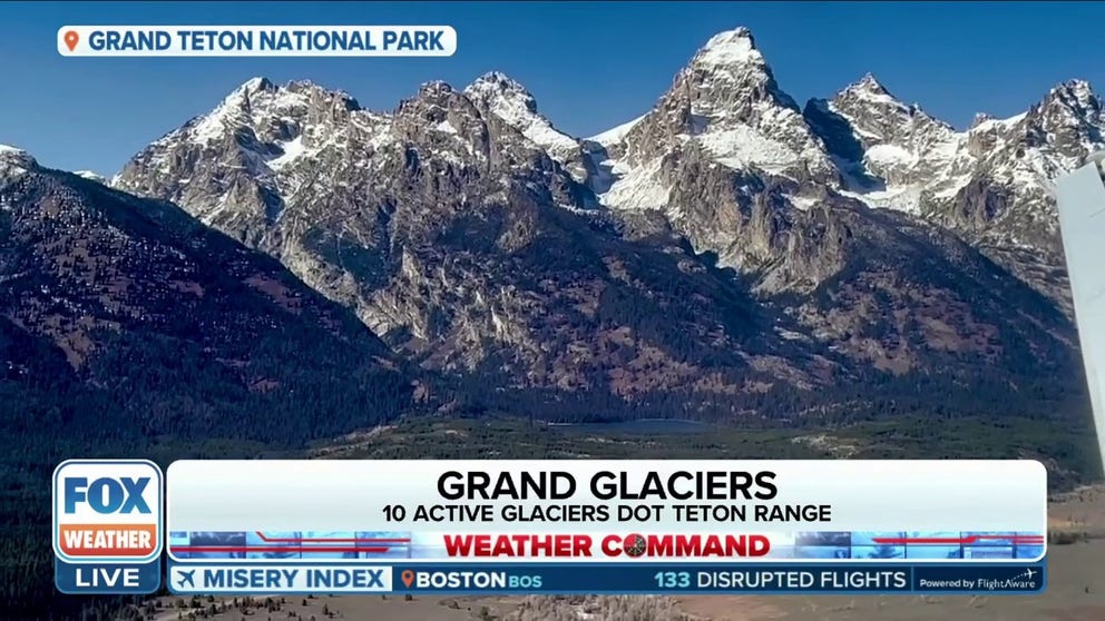 One of the most iconic mountain ranges in the world just experienced a weather-related shift and change. Weather patterns triggered a mass rockslide in the Teton Range this past winter and the valley continues to experience wild swings. FOX Weather's Robert Ray reports. 