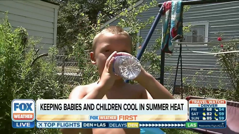 Critical care Dr. Jenna Wheeler, with Arnold Palmer Hospital for Children, shares safety tips for summer to help keep your little ones cool.