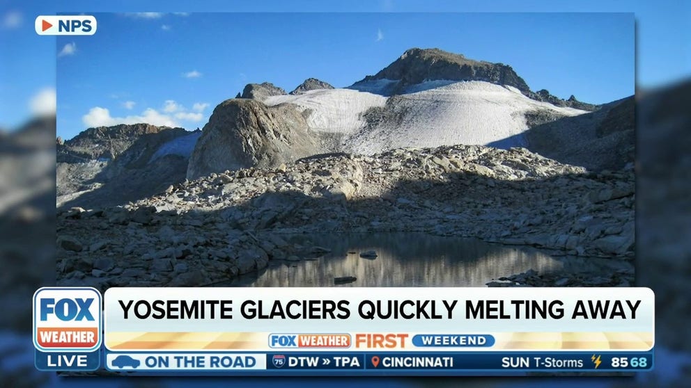 One of the last glaciers near Yosemite National Park was about to disappear, but after a heavy snowpack in the Sierra Nevada mountain range last winter, it has been given new life. Back-to-back winter storms left 15 feet of snow on the ground, breaking a 54-year-old daily record for the amount of snow falling at one time. What does that mean for the future? FOX Weather's Max Gorden reports.
