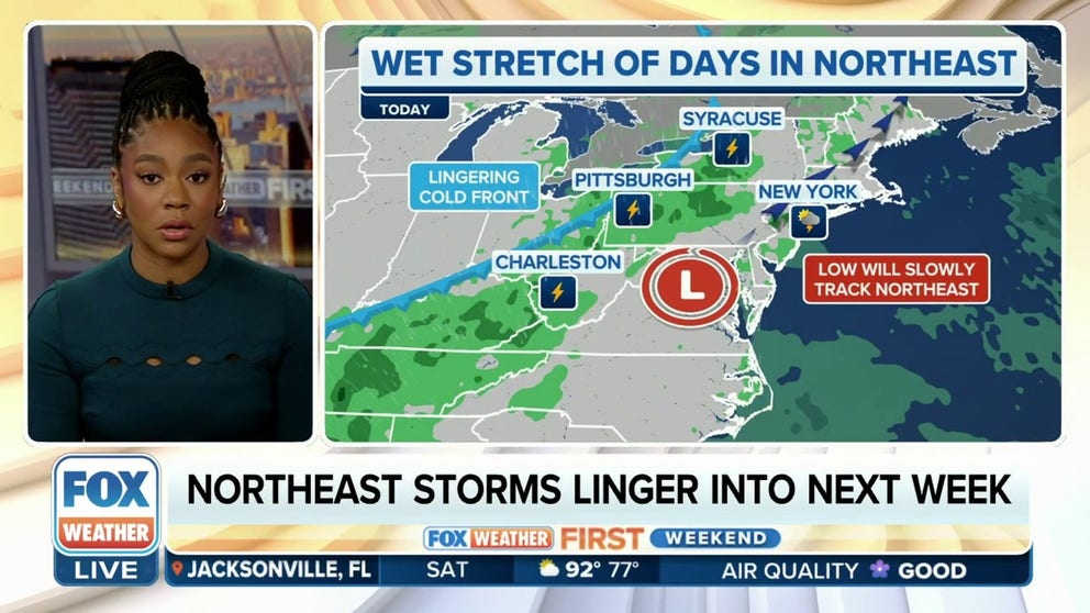 Northeast storms to linger into next week | Latest Weather Clips | FOX ...