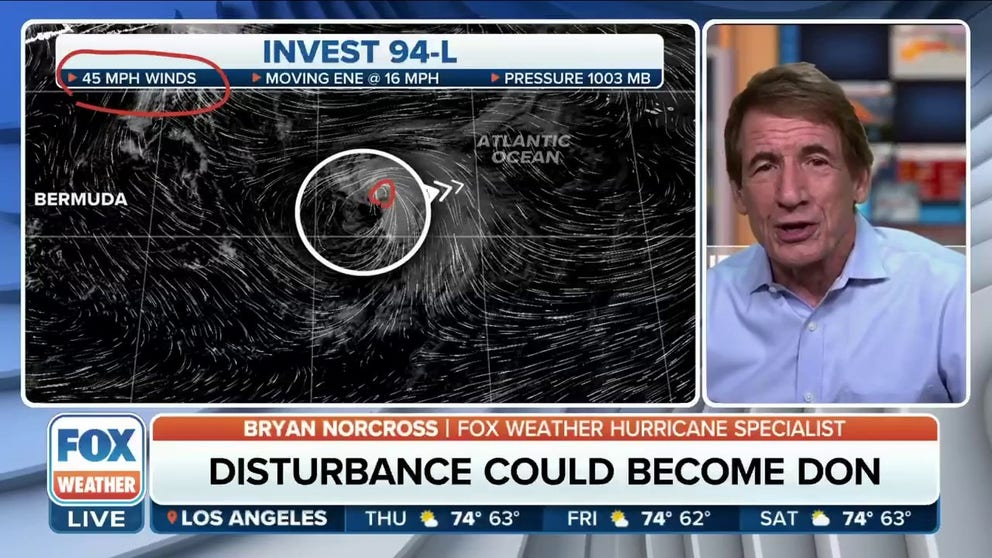 A disturbance in the Atlantic Ocean could become the next named storm of the 2023 season soon.