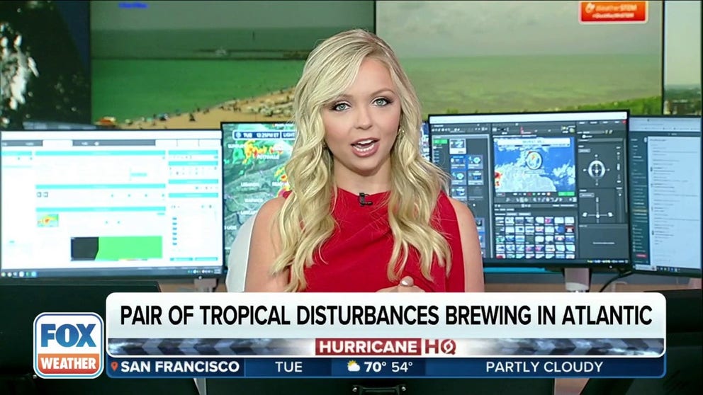 3 tropical disturbances being tracked in Atlantic | Latest Weather ...