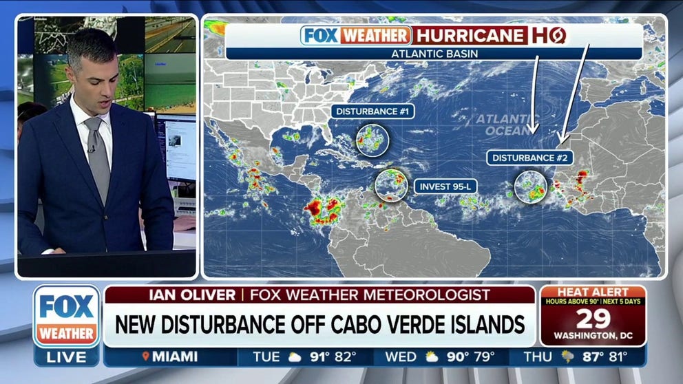 3 tropical disturbances being watched in Atlantic | Latest Weather ...