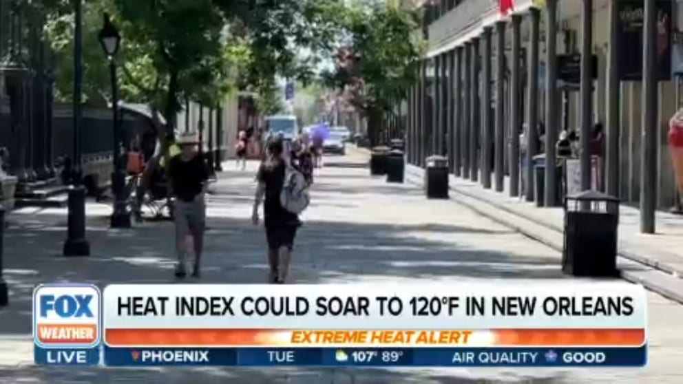 Record temperatures could fall in Louisiana as deadly heat locks into ...