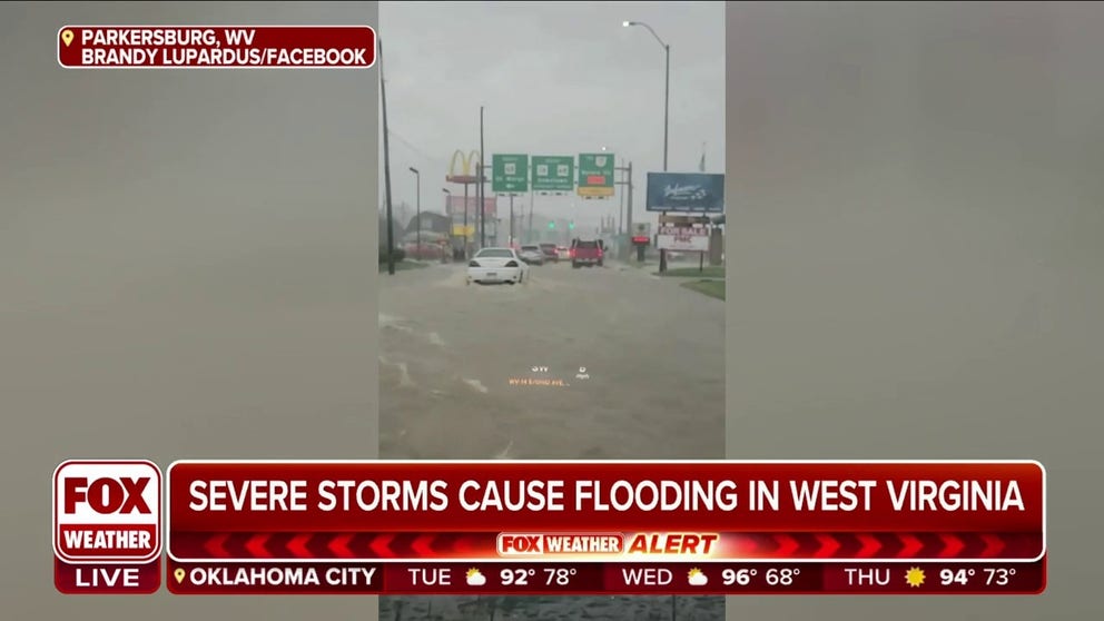 Severe storms cause flooding across West Virginia | Latest Weather ...