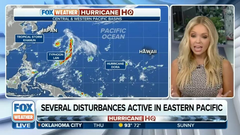 Hurricane Dora still a major hurricane in Pacific | Latest Weather ...