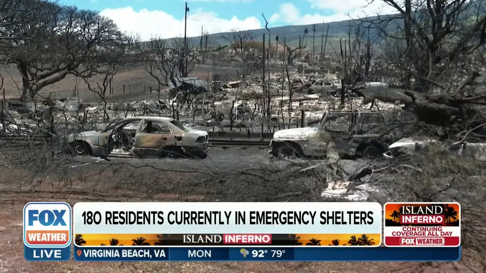Search and rescue efforts are continuing in Hawaii after devastating wildfires last week killed nearly 100 people. Thousands of buildings have been destroyed and damage estimates are over $5.5 billion.
