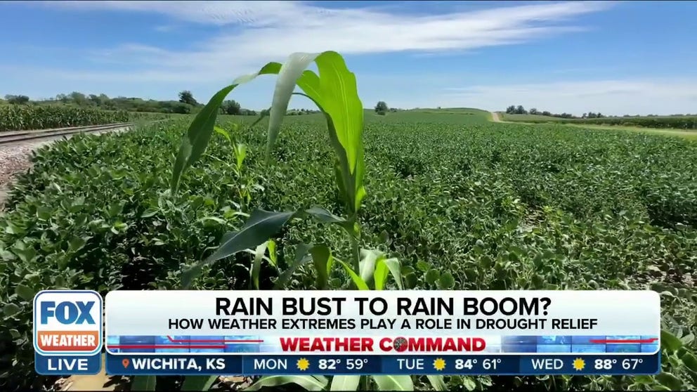 FOX Weather's Robert Ray visited our country's bread basket to see for himself how weather extremes play a role in drought relief.