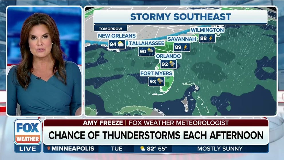 Rounds of intense thunderstorms to soak Florida this week | Latest ...