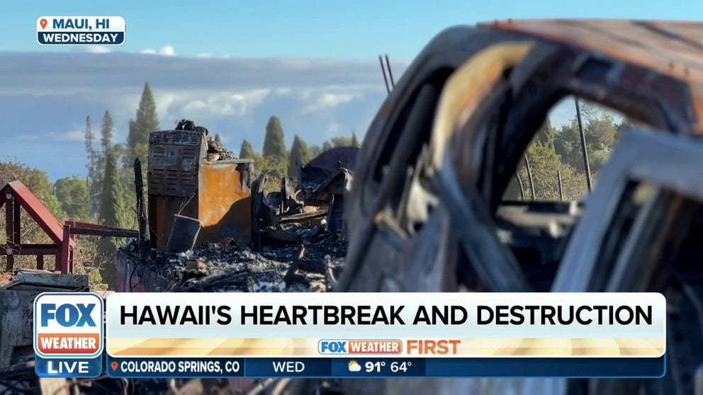 As crews continue to search for victims of Hawaii’s deadly wildfires last week, survivors are mourning not only the loss of life but property as well. FOX Weather correspondent Robert Ray as the latest from Maui.