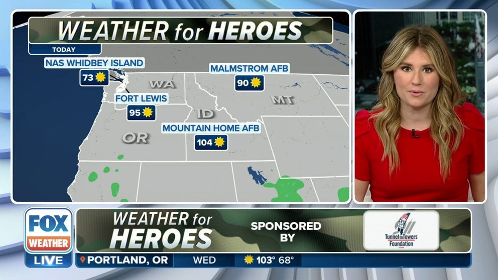 FOX Weather: Weather for Heroes forecast for 8/16 | Latest Weather ...