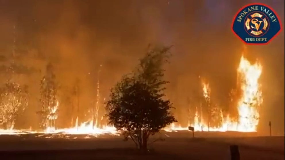The Oregon Road Fire has burned nearly 10,000 acres in eastern Washington state and has been blamed for at least one death according to DNR spokesperson.