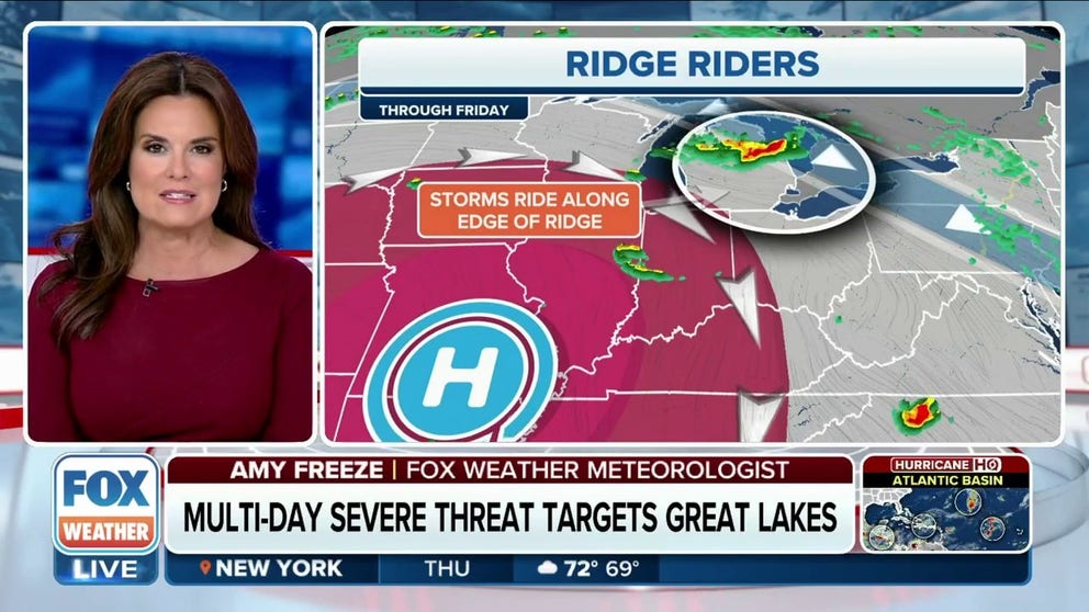Round 2 of storms for Great Lakes region | Latest Weather Clips | FOX ...