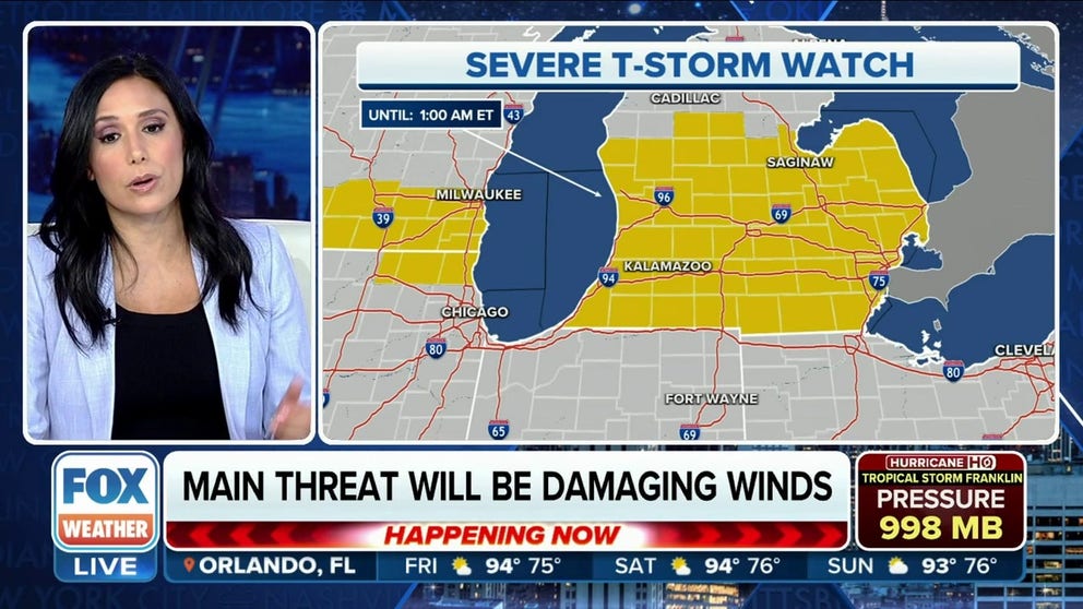 Storms firing across the Plains and Great Lakes | Latest Weather Clips ...
