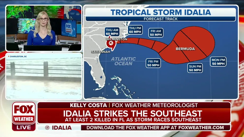 After impacting Florida, Georgia and South Carolina, Idalia produced flooding over North Carolina.