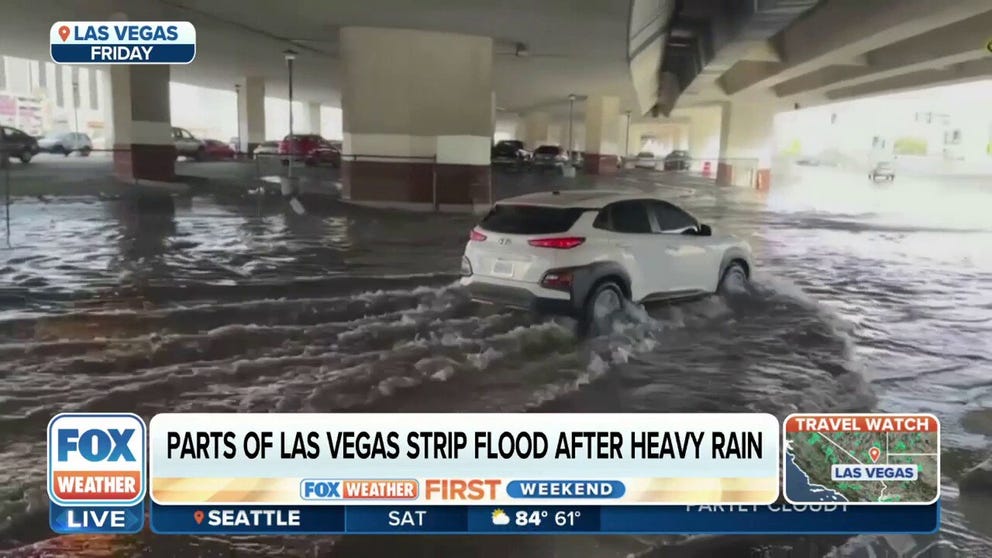 Monsoon thunderstorms lead to flash flooding around Las Vegas | Latest ...