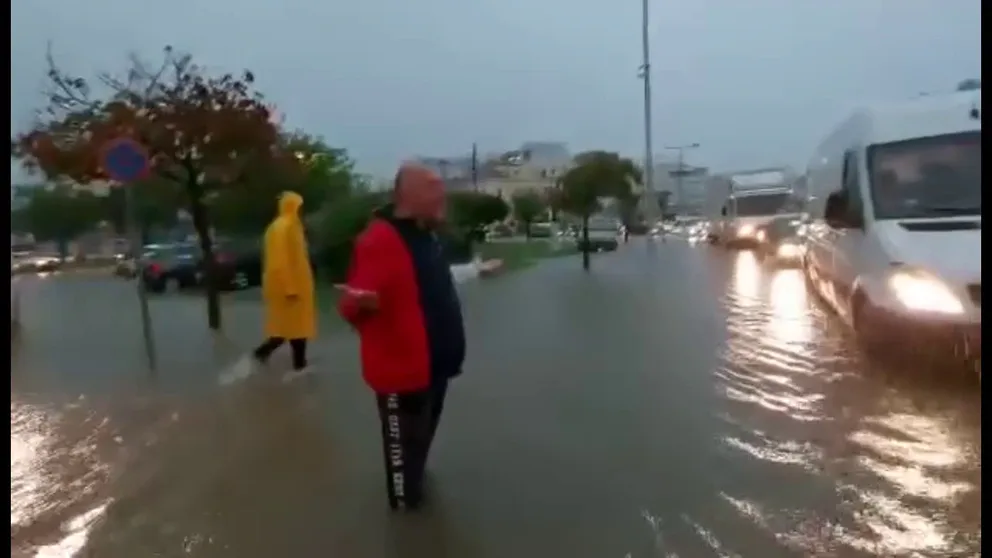 A local mayor in Greece couldn’t hide his frustration with drivers who decided to drive on flooded roadways despite warnings to stay home to stay safe.