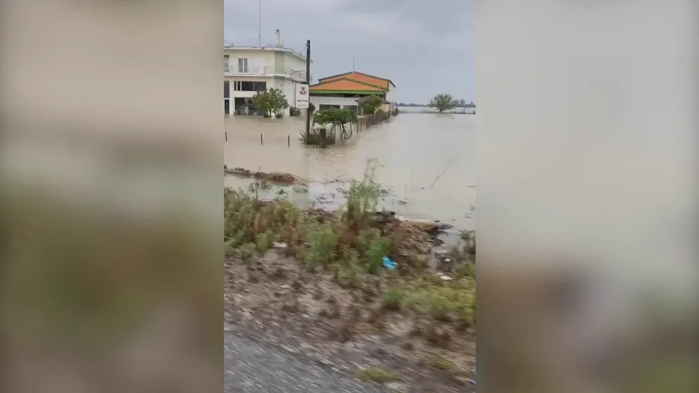 Some stranded residents in central Greece were forced to climb onto the roofs of their houses to avoid rising floodwater on Thursday, September 7, after torrential rain had moved through the area, Kathimerini reported.