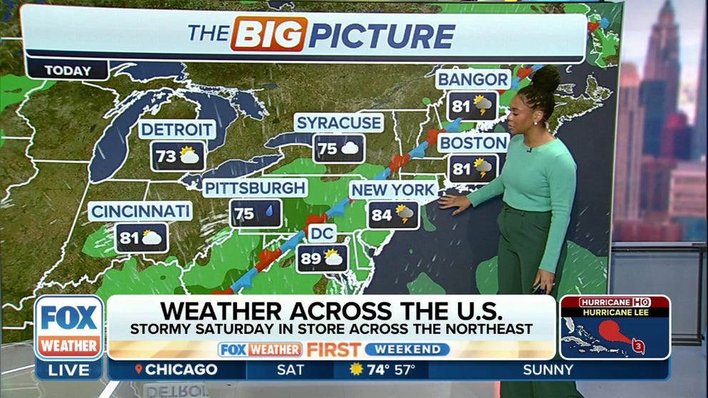 Stormy Saturday in store across Northeast | Latest Weather Clips | FOX ...