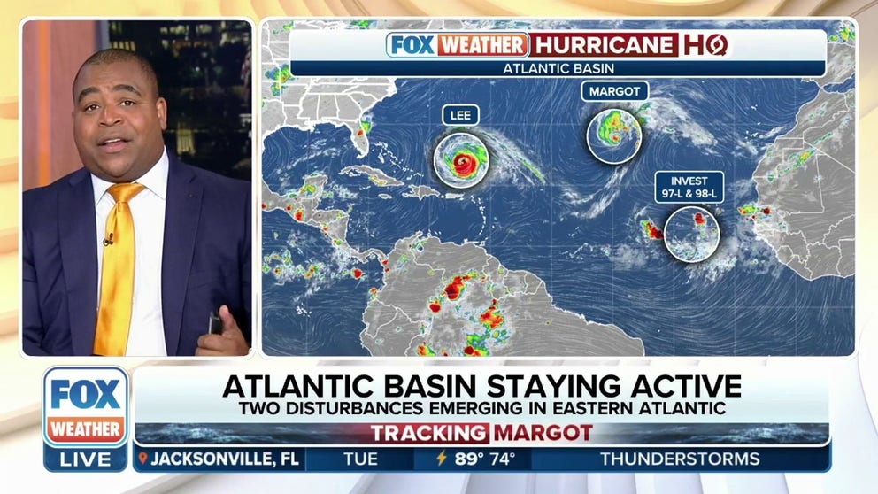 Atlantic basin stays active with Hurricane Lee, Hurricane Margot, next ...