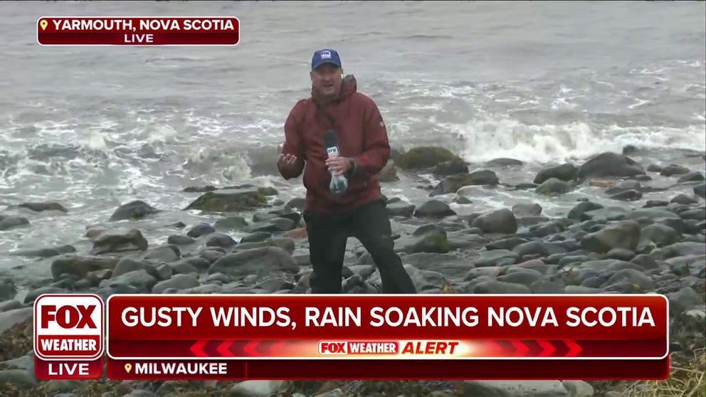 FOX Weather's Robert Ray reports from Yarmouth as Lee moves closer to making landfall in Canada.