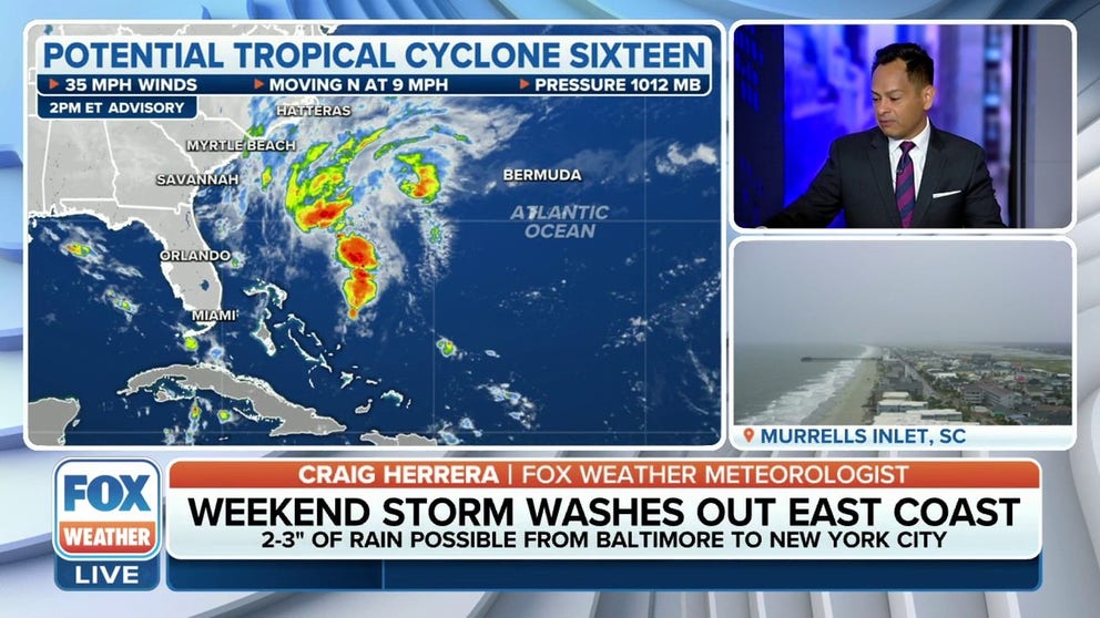 Potential Tropical Cyclone Sixteen to bring potentially life ...