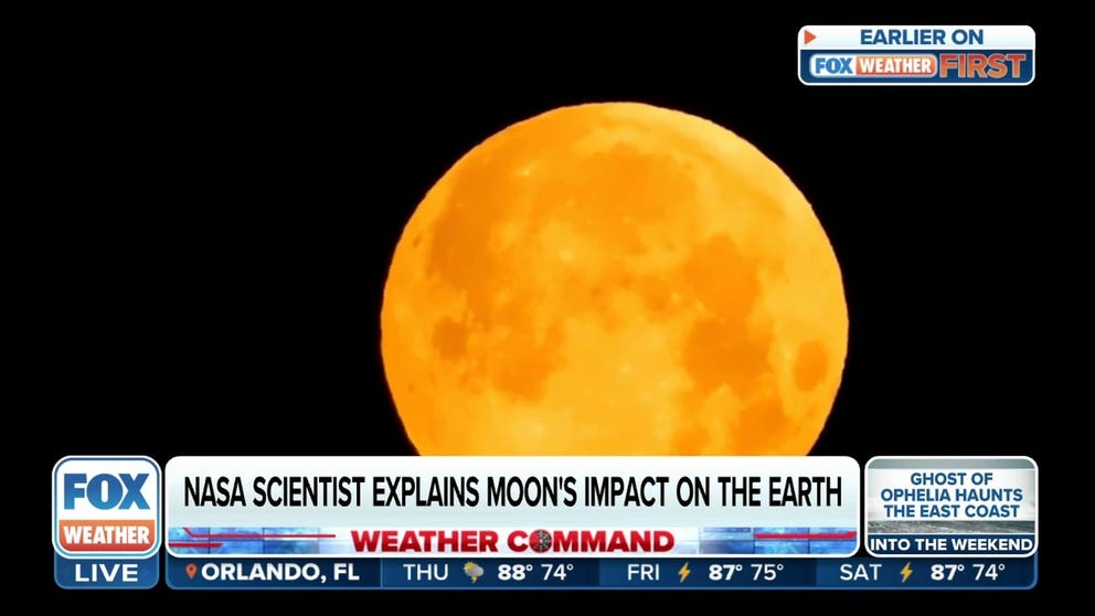 The Harvest Moon on Friday will bring higher tides and increasing the coastal flooding threat. NASA lunar scientist Noah Petro explains why this happens.