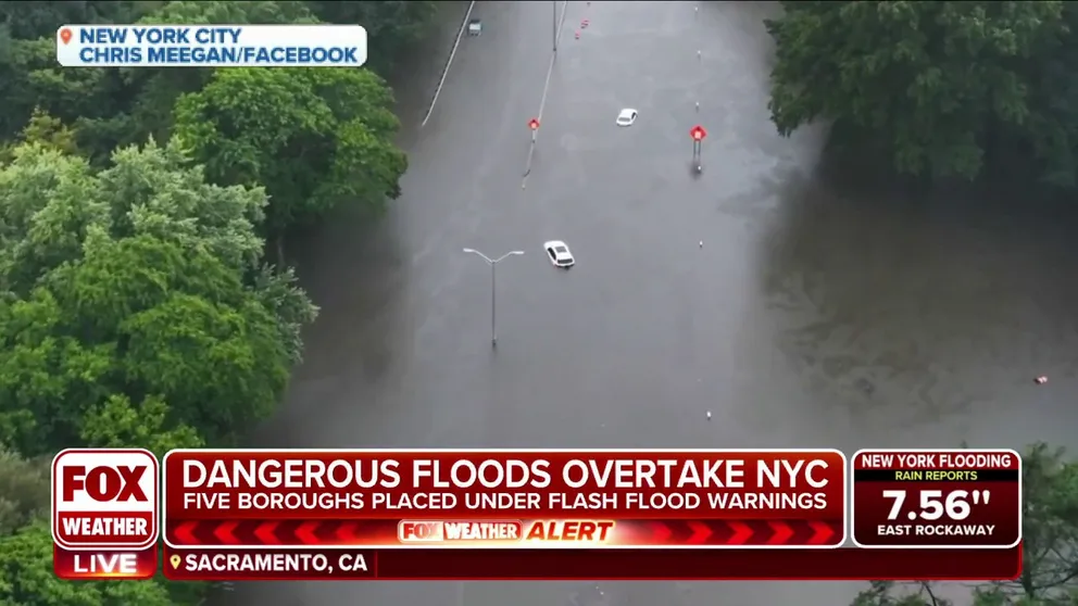How New York City's infrastructure handles heavy rain and flooding ...