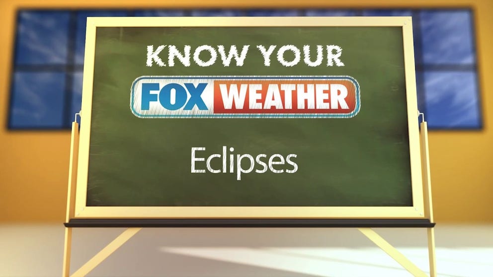 FOX Weather meteorologist Stephen Morgan breaks down the difference between Lunar and Solar eclipses.