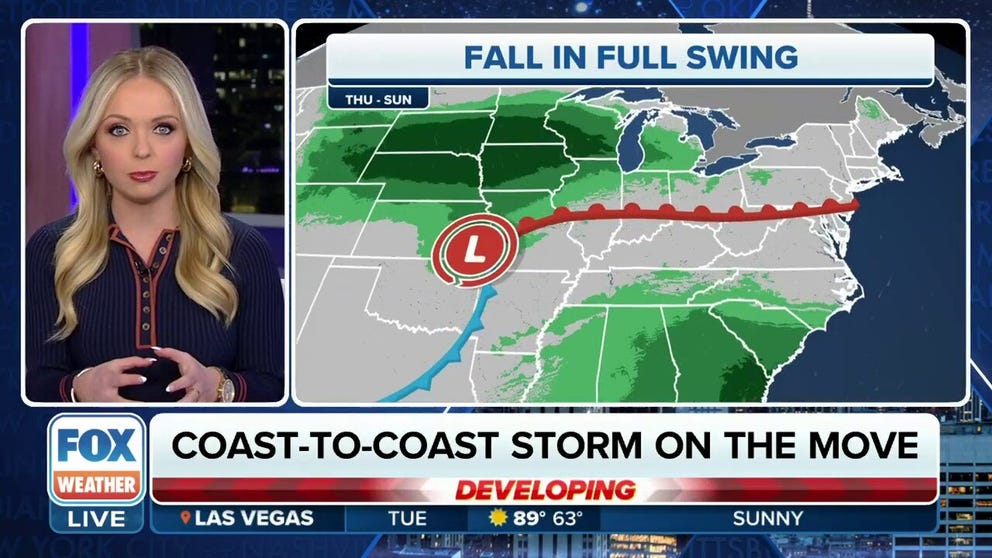 Coast to coast storm impacts most of US into weekend | Latest Weather ...
