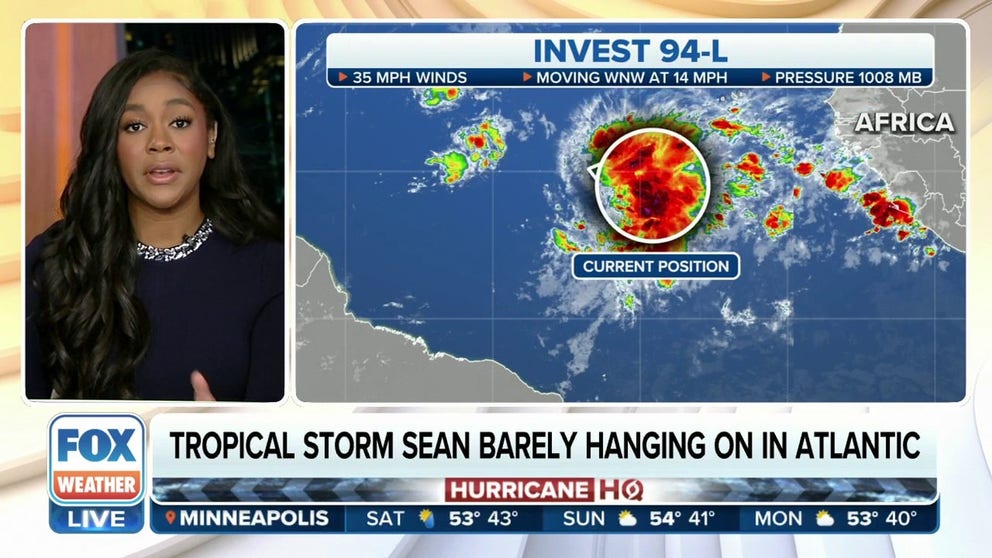 Tropical Storm Sean On Last Legs But Invest 94L Still Going Strong ...