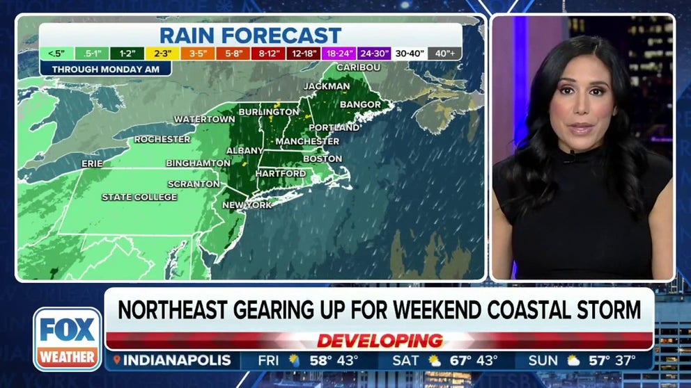 Northeast in for another weekend coastal storm | Latest Weather Clips ...