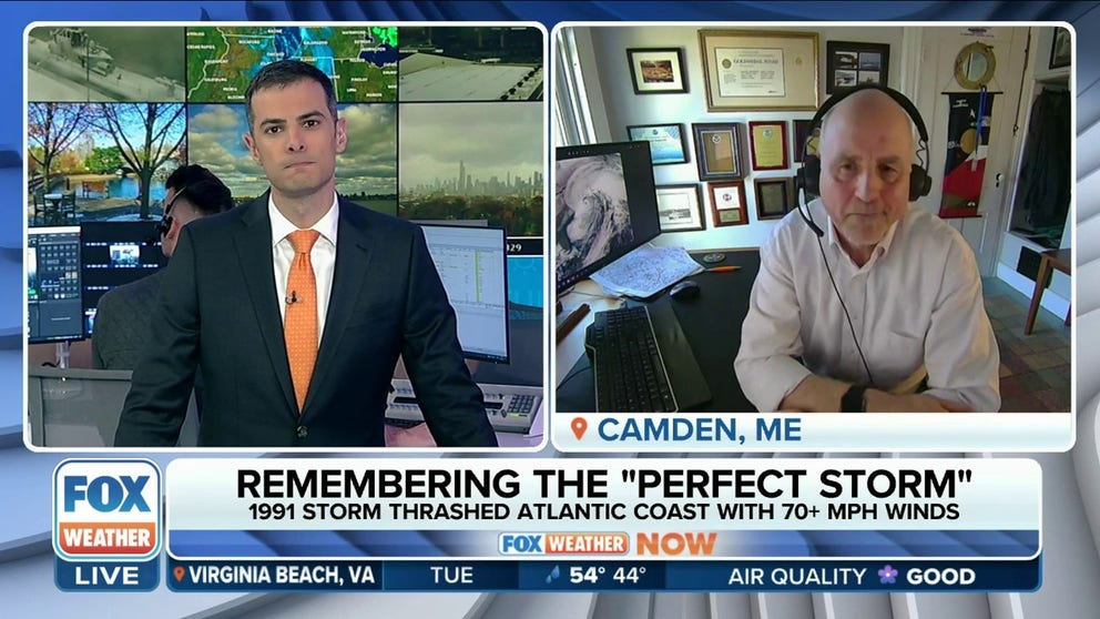 Remembering The Perfect Storm 32 Years Later Latest Weather Clips