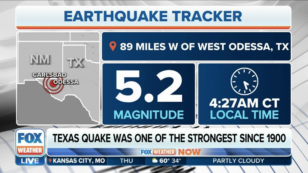 Residents of West Texas had a rude awakening Nov. 8, 2023, when a 5.2 magnitude earthquake shook the region.
