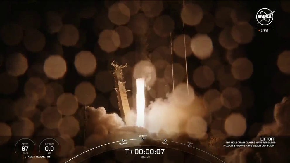 NASA and SpaceX successfully launched a resupply mission to the International Space Station from Florida.