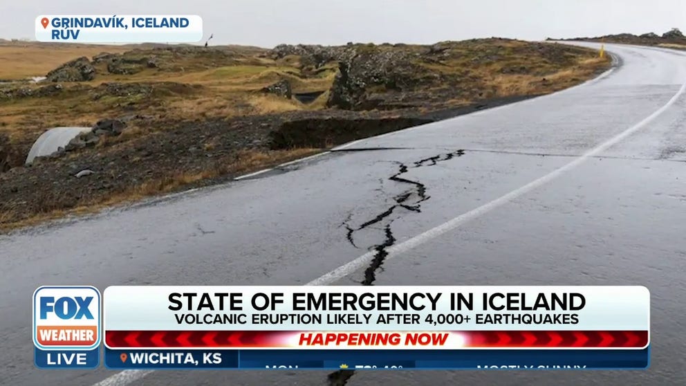 Iceland resident Hans Vera had to evacuate from his home in Grindavik on Friday night. He is now staying with family in Reykjavík, as seismic and volcanic activity continues in Iceland. 