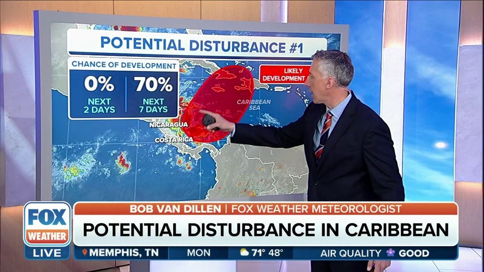 Tropical depression likely to form in the next week, NHC says | Latest ...