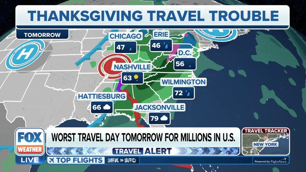 Thanksgiving travel to be impacted by powerful cross country storm ...