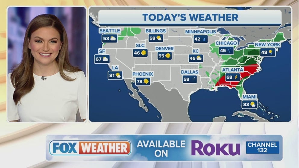 FOX Weather has you covered with the breaking forecasts and weather news headlines for your Weather in America on Tuesday, November 21, 2023. Get the latest from FOX Weather Meteorologist Britta Merwin.
