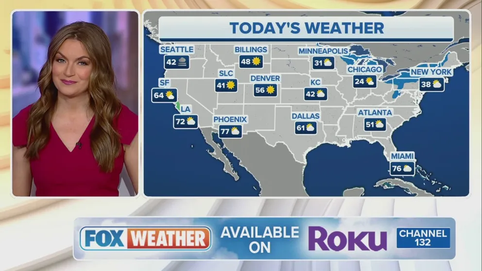 FOX Weather has you covered with the breaking forecasts and weather news headlines for your Weather in America on Tuesday, November 28, 2023. Get the latest from FOX Weather Meteorologist Britta Merwin.