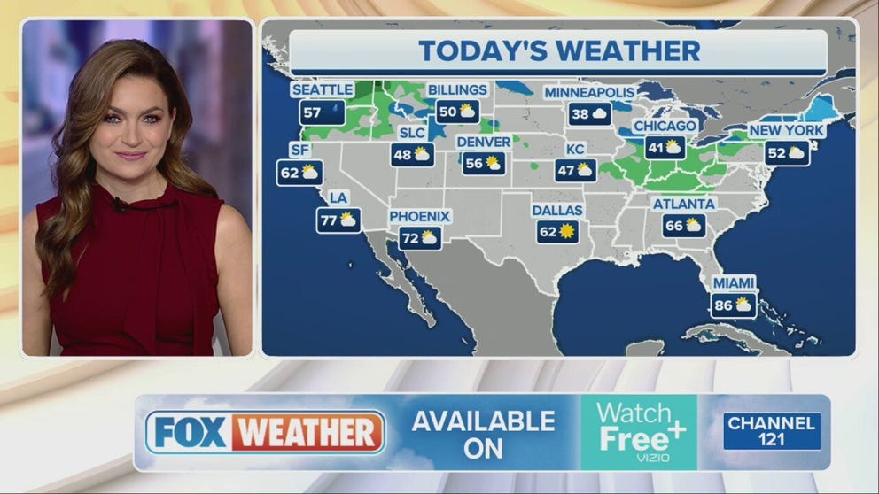 FOX Weather has you covered with the breaking forecasts and weather news headlines for your Weather in America on Monday, December 4, 2023. Get the latest from FOX Weather Meteorologist Britta Merwin.
